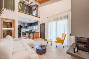 Fireplace - Rosy Villas (Hersonissos)