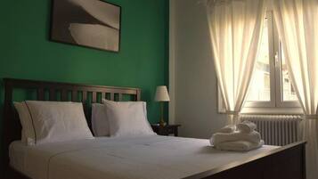 Classic-Apartment | Zimmersafe, laptopgeeigneter Arbeitsplatz, kostenloses WLAN