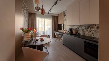 Apartament (A2) | Ruang tamu | TV skrin rata
