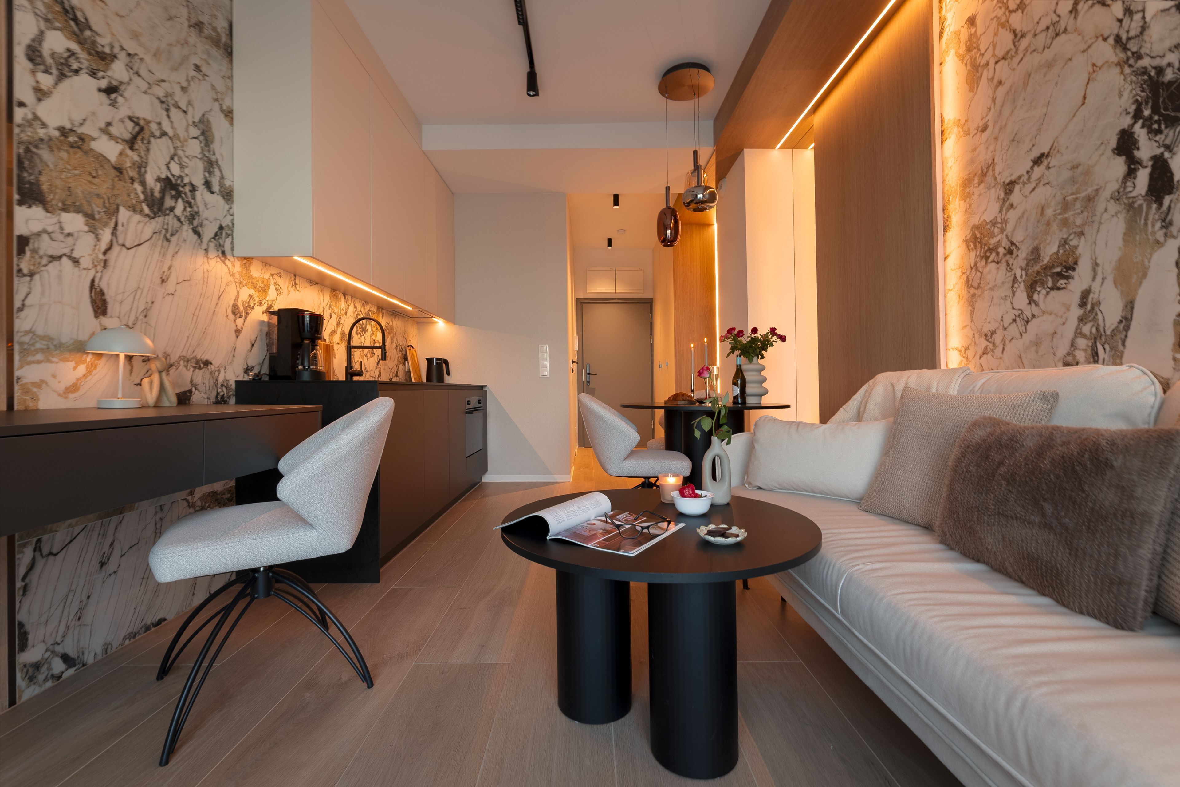 Apartament (A2) | 客廳 | 平面電視
