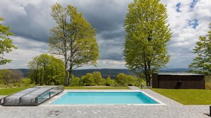 Seasonal outdoor pool - Apartamenty Sun & Snow Willa Zieleniec (Duszniki Zdroj)