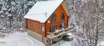 Saumon / Private spa / Parc Appalaches  / 16 Invités