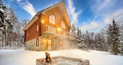 Vue incroyable et Spa | Domaine Appalaches 20