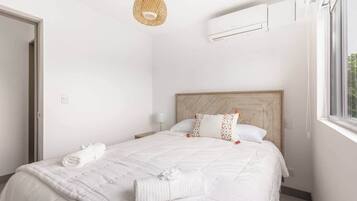 2 dormitorios, tabla de planchar con plancha, wifi gratis y ropa de cama