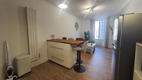 Spacieux T2 proche Gare - Lit Queen size & Netflix