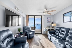 Smart TV, books - Waterpointe II 704 - Spacious 3 Bedroom Condo (North Myrtle Beach)