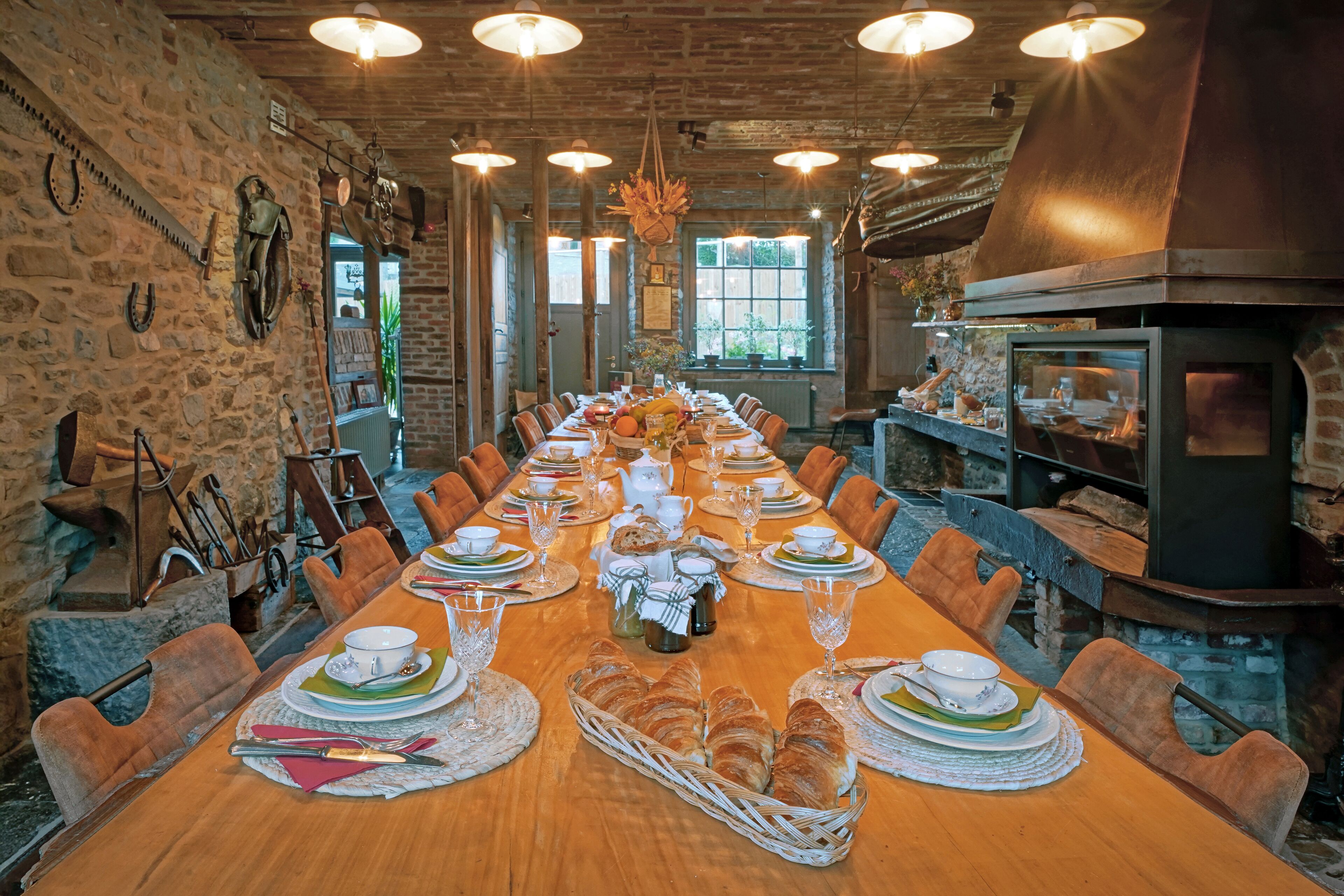 Petit déjeuner continental compris tous les jours