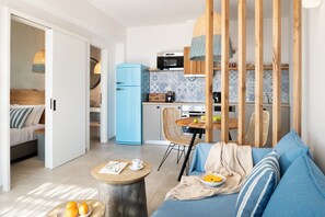 Living room - Varkotopi Villas (Agios Vasileios)