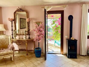 Suíte luxo, vista para o jardim | Vista do quarto