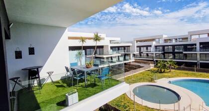 Penthouse de luxe à Zahara avec piscine partagée, Wi-Fi et climatisation