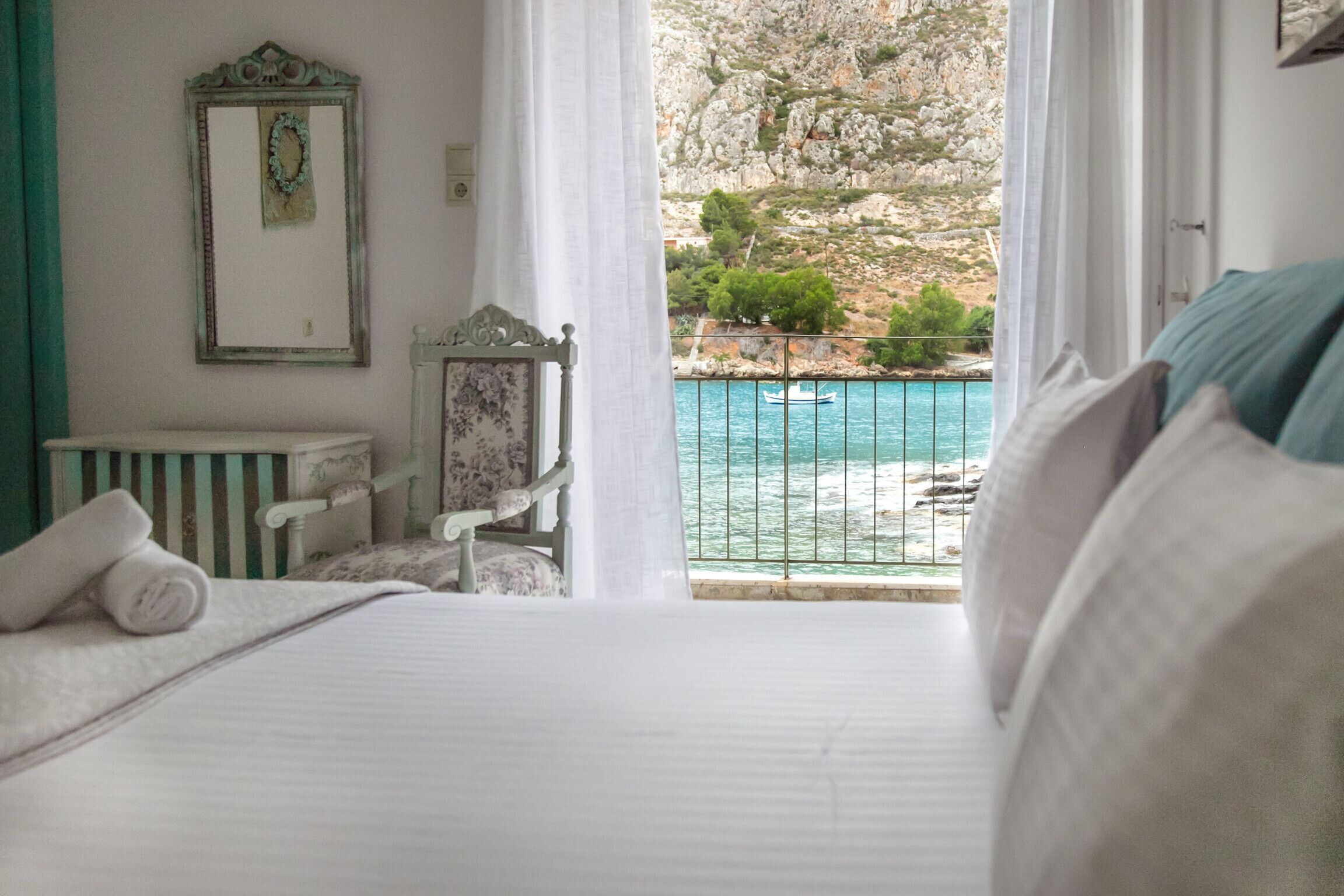 Appartement, 3 chambres, terrasse, vue mer | 3 chambres, lits bébé (gratuits), draps fournis