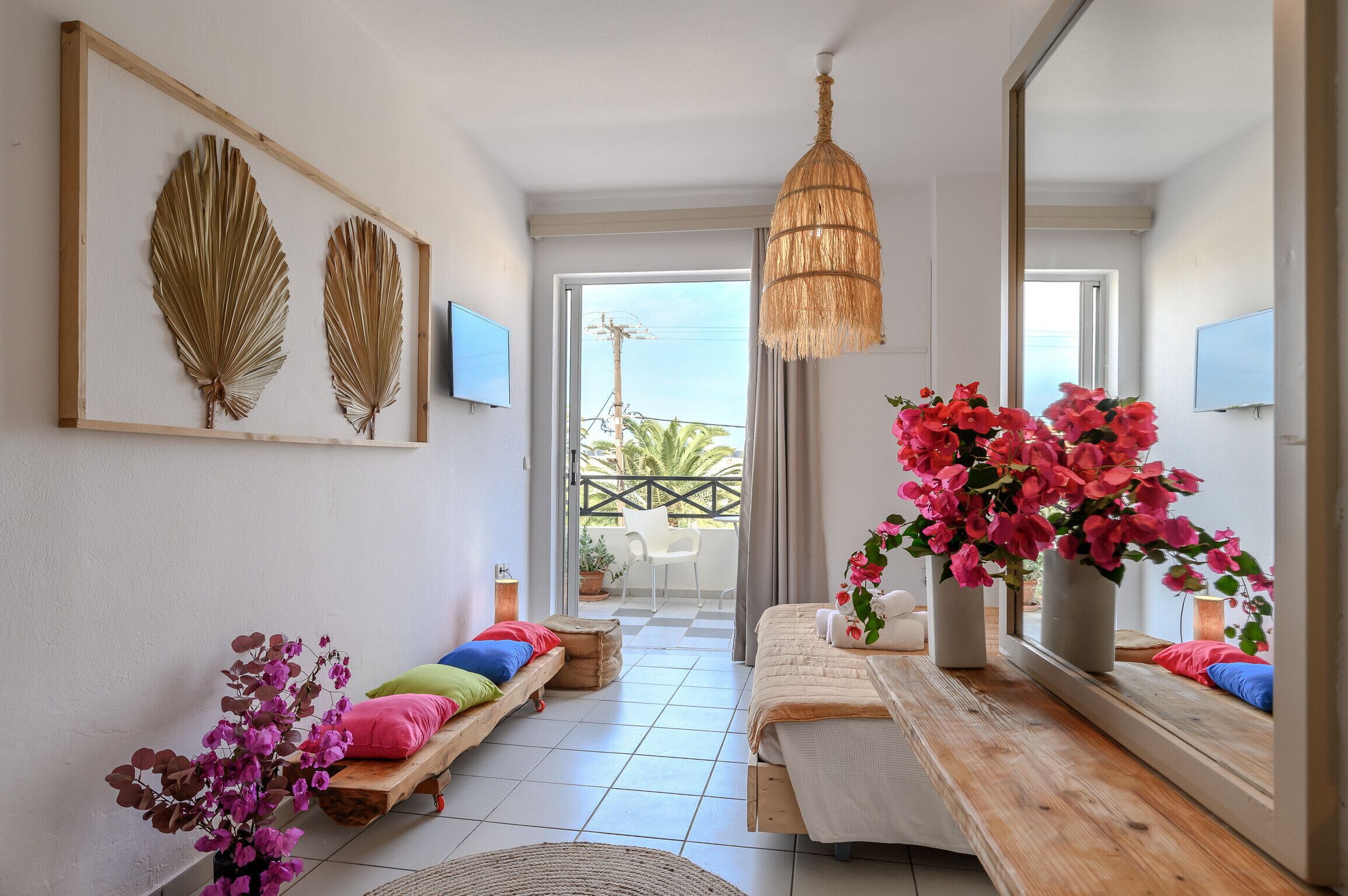 Studio, Terrace, Beachside | Living room