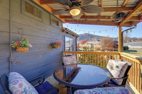 Fachada de la propiedad