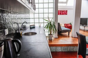 Private kitchen - Charming home in the city center (Ponta Delgada)