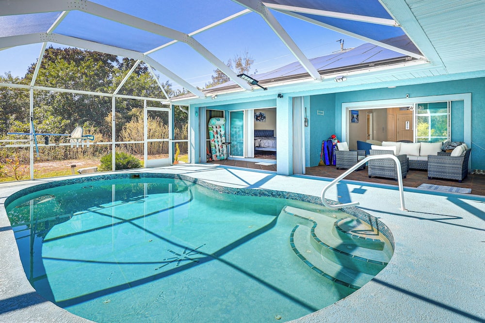 Canal-front Home w/ Fishing Dock in Port Charlotte - Southeast Arcadia, FL