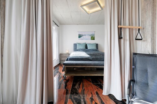 Studio 'Zwischen Wald und See' mit Seeblick und privatem Garten