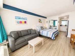 Iron/ironing board, Internet, bed sheets - The Hideaway | Direct Oceanfront Studio (Daytona Beach)