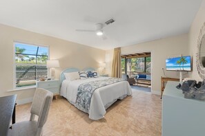 2 bedrooms, iron/ironing board, WiFi, bed sheets - Tahitian Waters: Pet-Friendly Pool Home Just Steps to the Beach! (Sanibel)