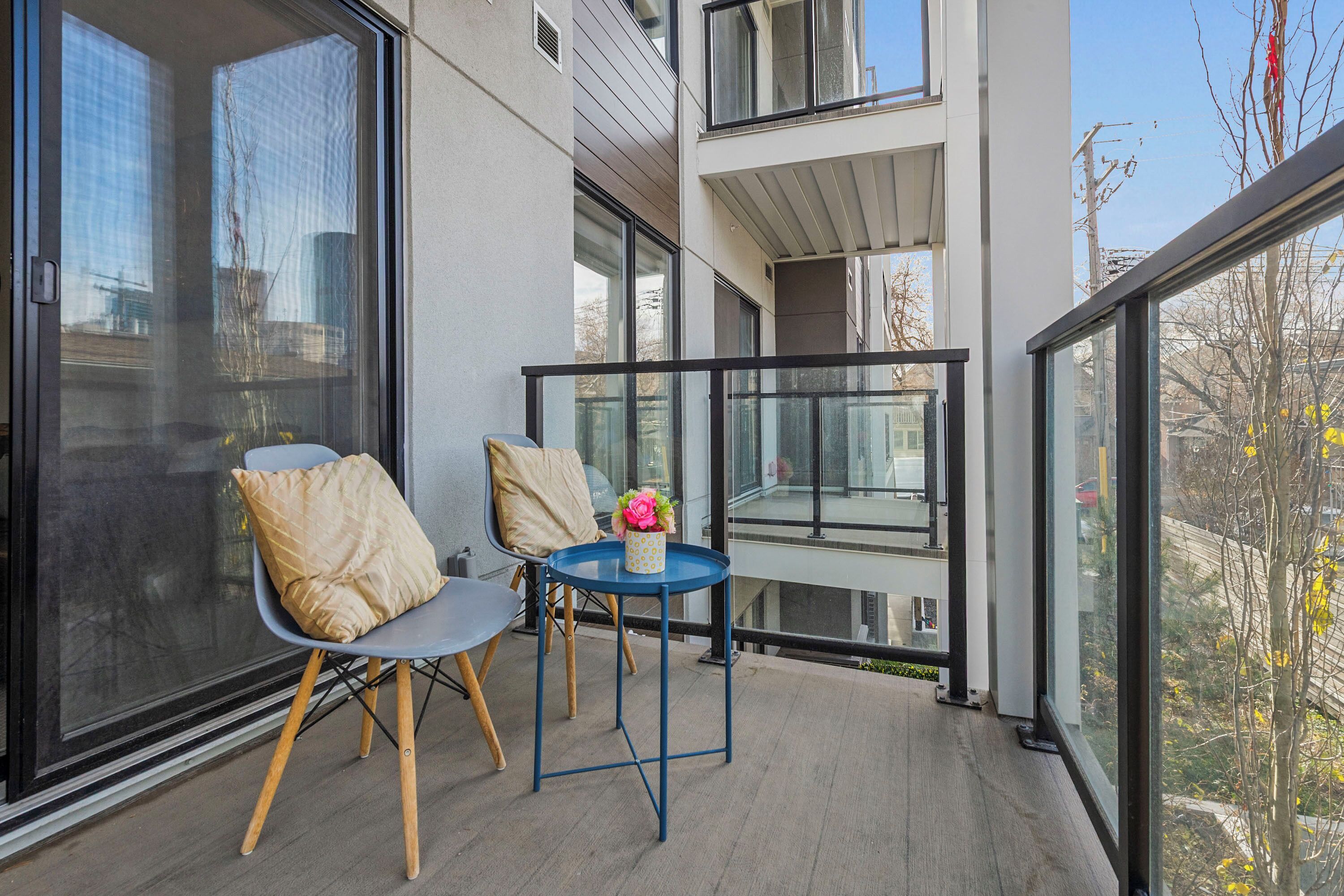 Deluxe Condo, 1 Bedroom, Courtyard View | Balcony