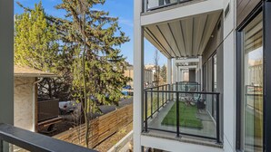 Deluxe Apart Daire, 1 Yatak Odası, Avlu Manzaralı | Odadan manzara