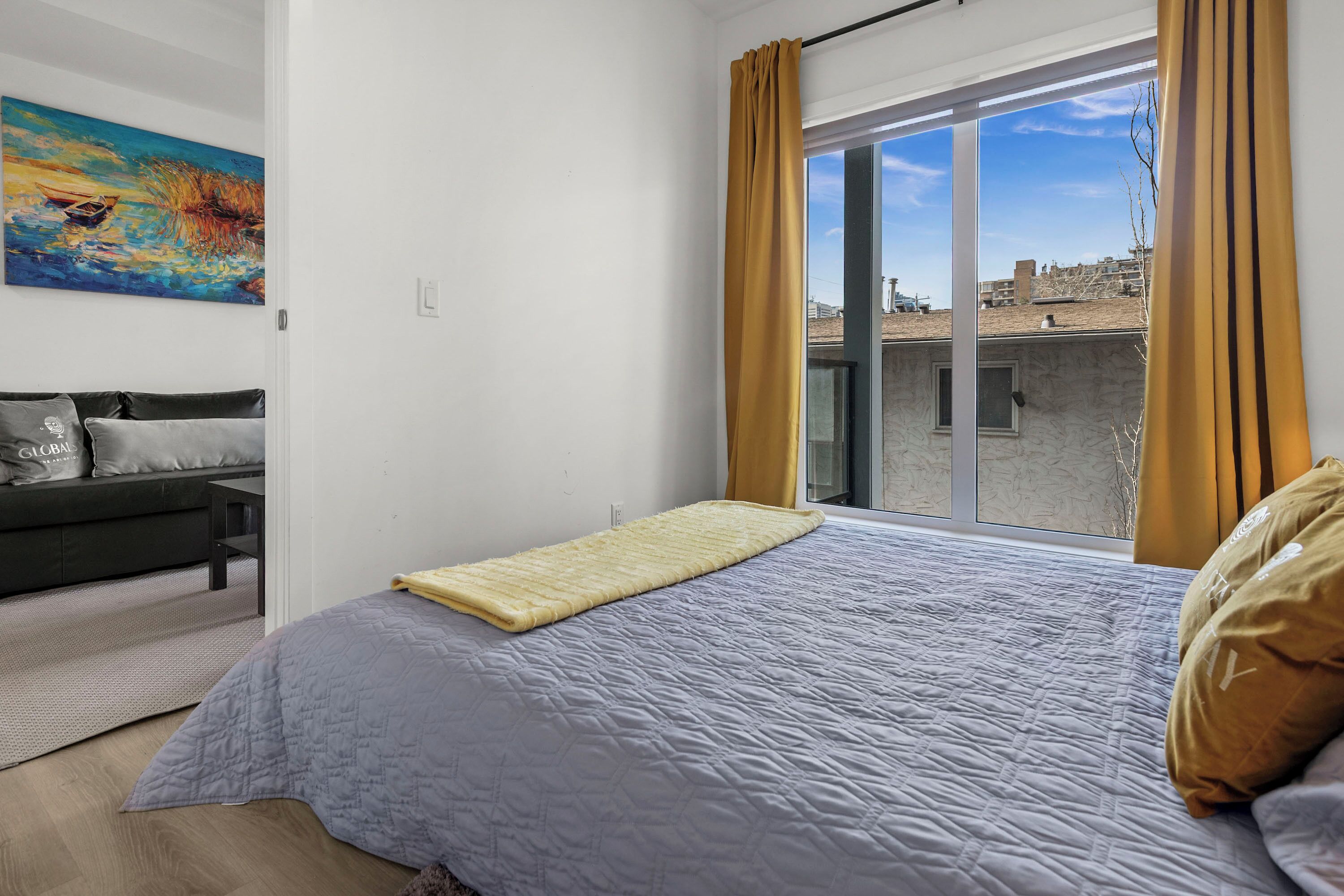 Deluxe-Apartment, 1 Schlafzimmer, Blick auf den Innenhof