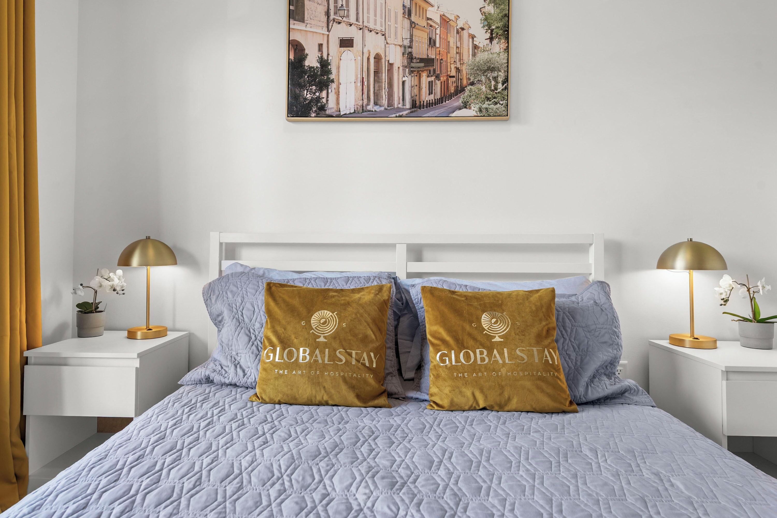 Deluxe Condo, 1 Bedroom, Courtyard View | Desk, laptop workspace, iron/ironing board, free WiFi