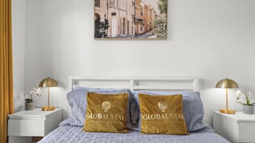 Deluxe Condo, 1 Bedroom, Courtyard View | Desk, laptop workspace, iron/ironing board, free WiFi