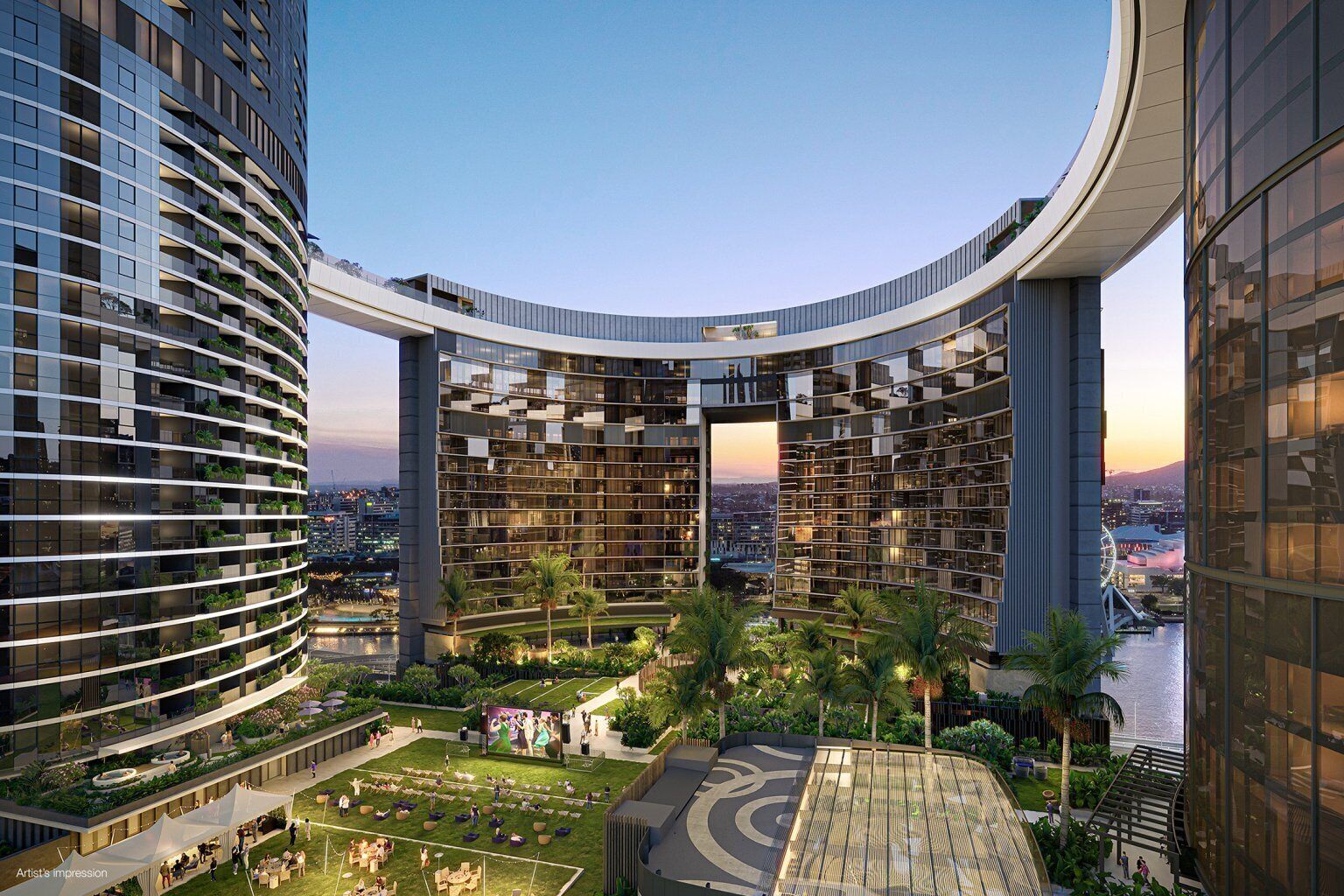 Overnattingsstedets uteområder