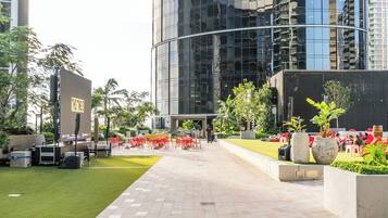 Overnattingsstedets uteområder