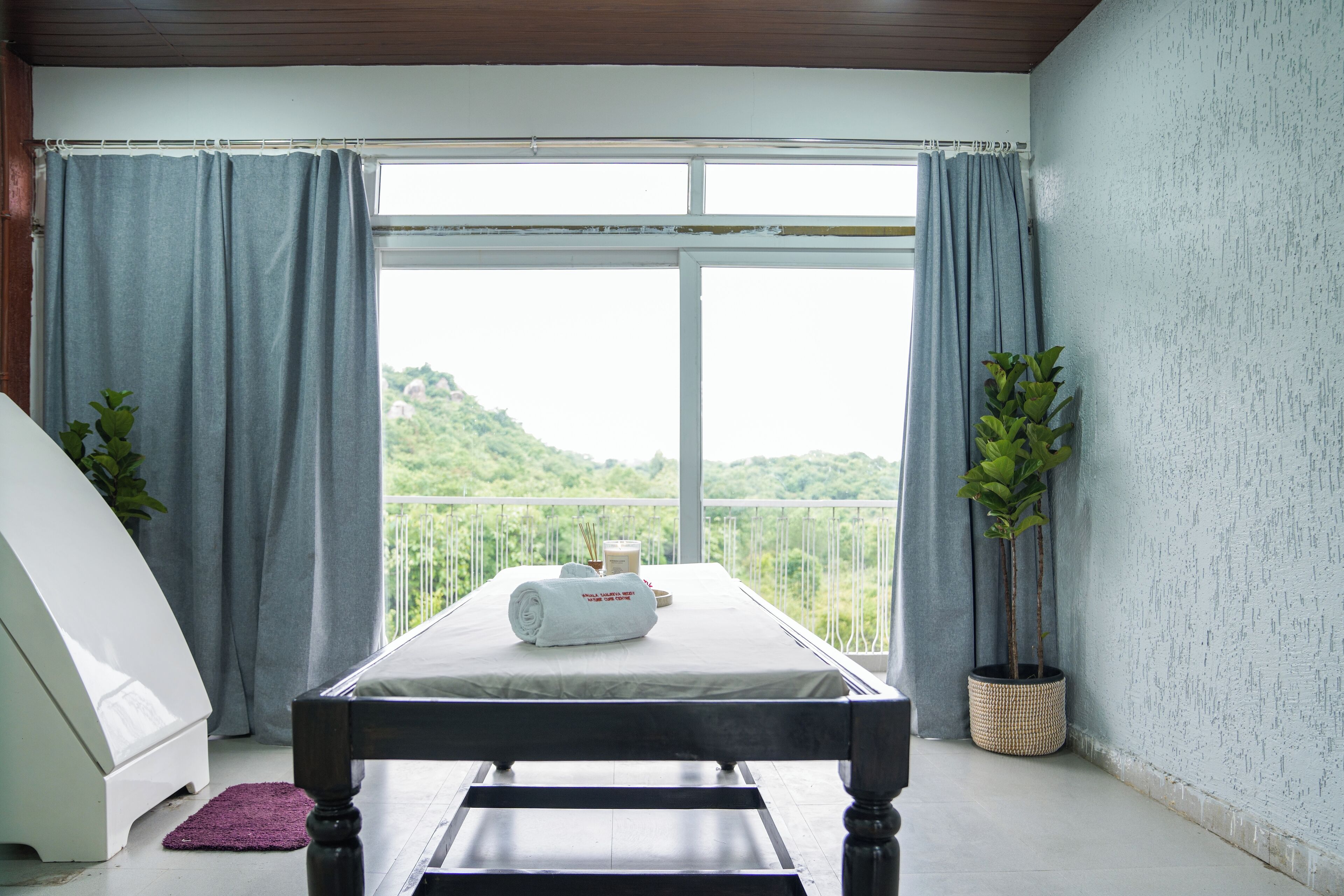 Behandlingsrom for par, badstue, boblebad og dampbad