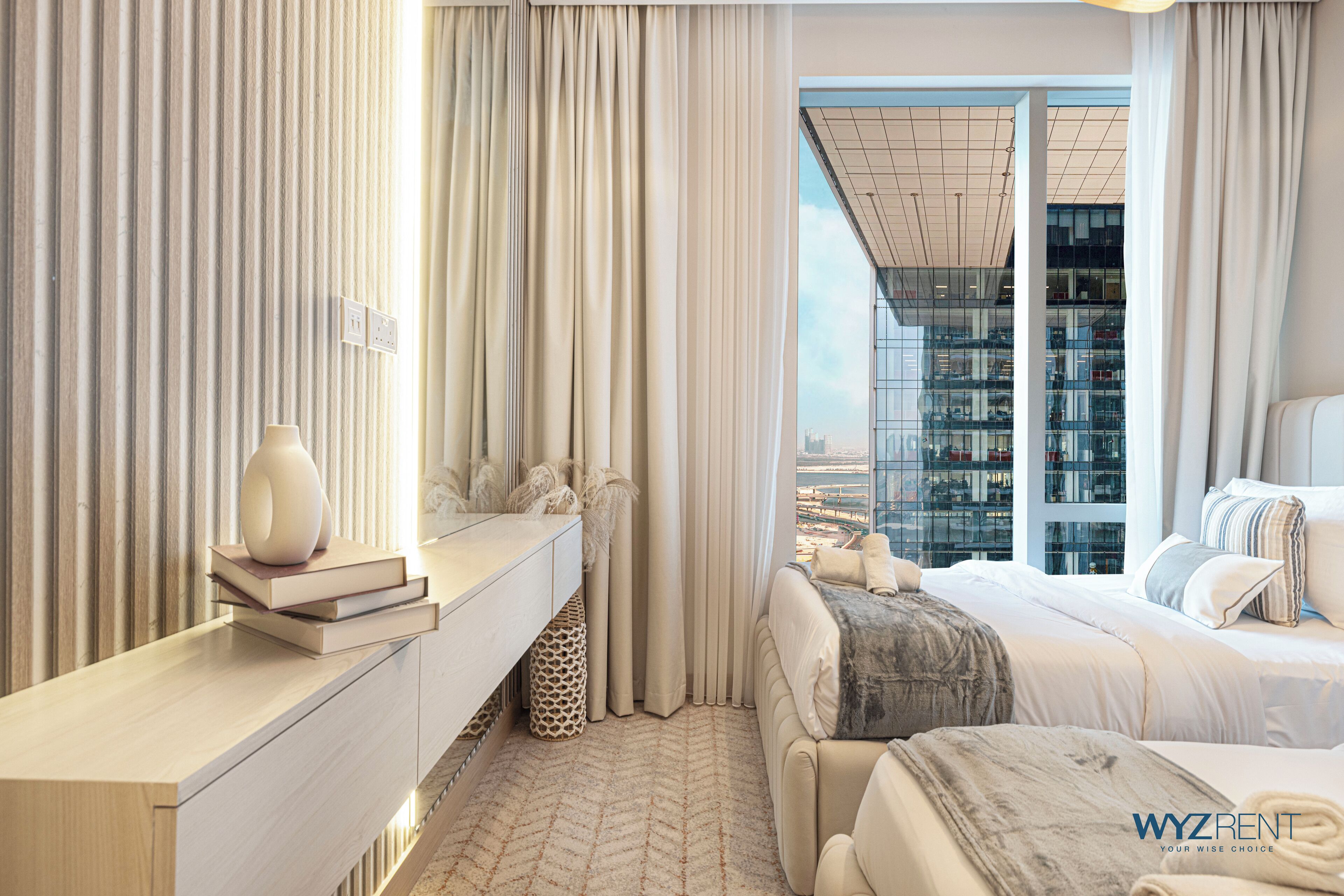 In-room safe, desk, laptop workspace, blackout drapes