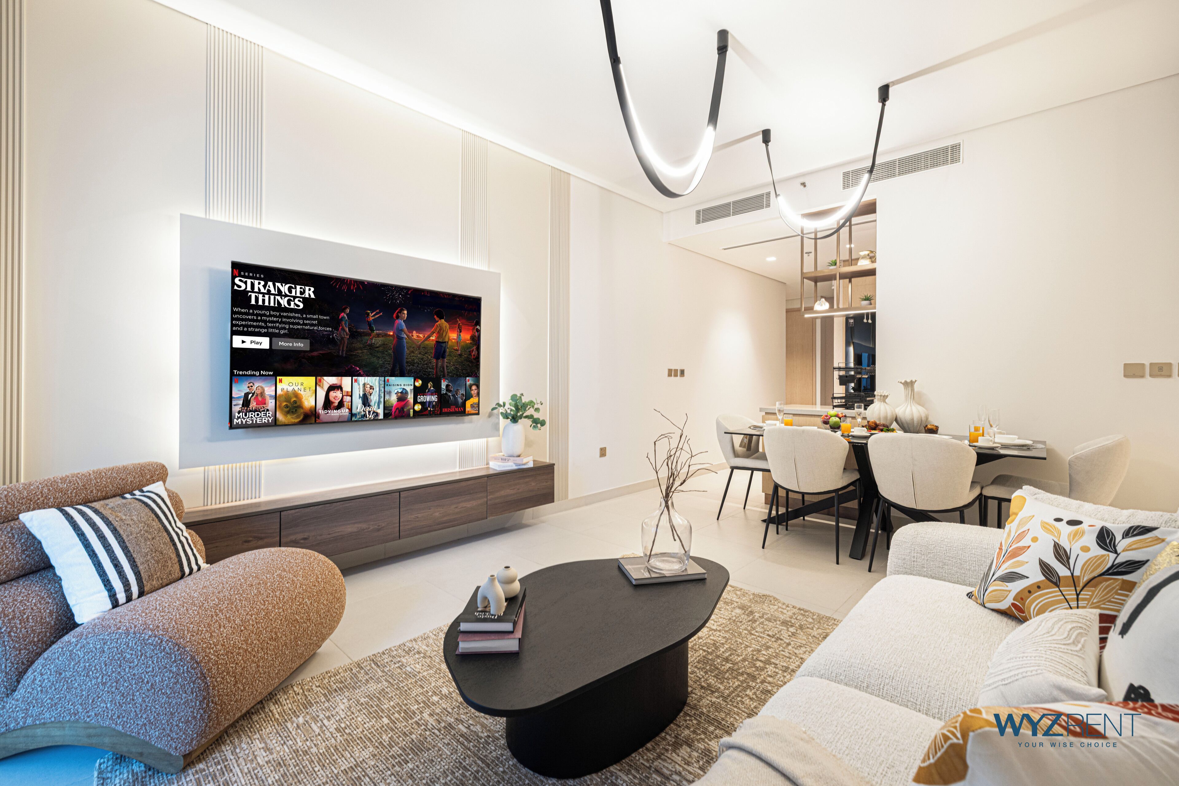 Luxury Apartment, Canal View | Living area