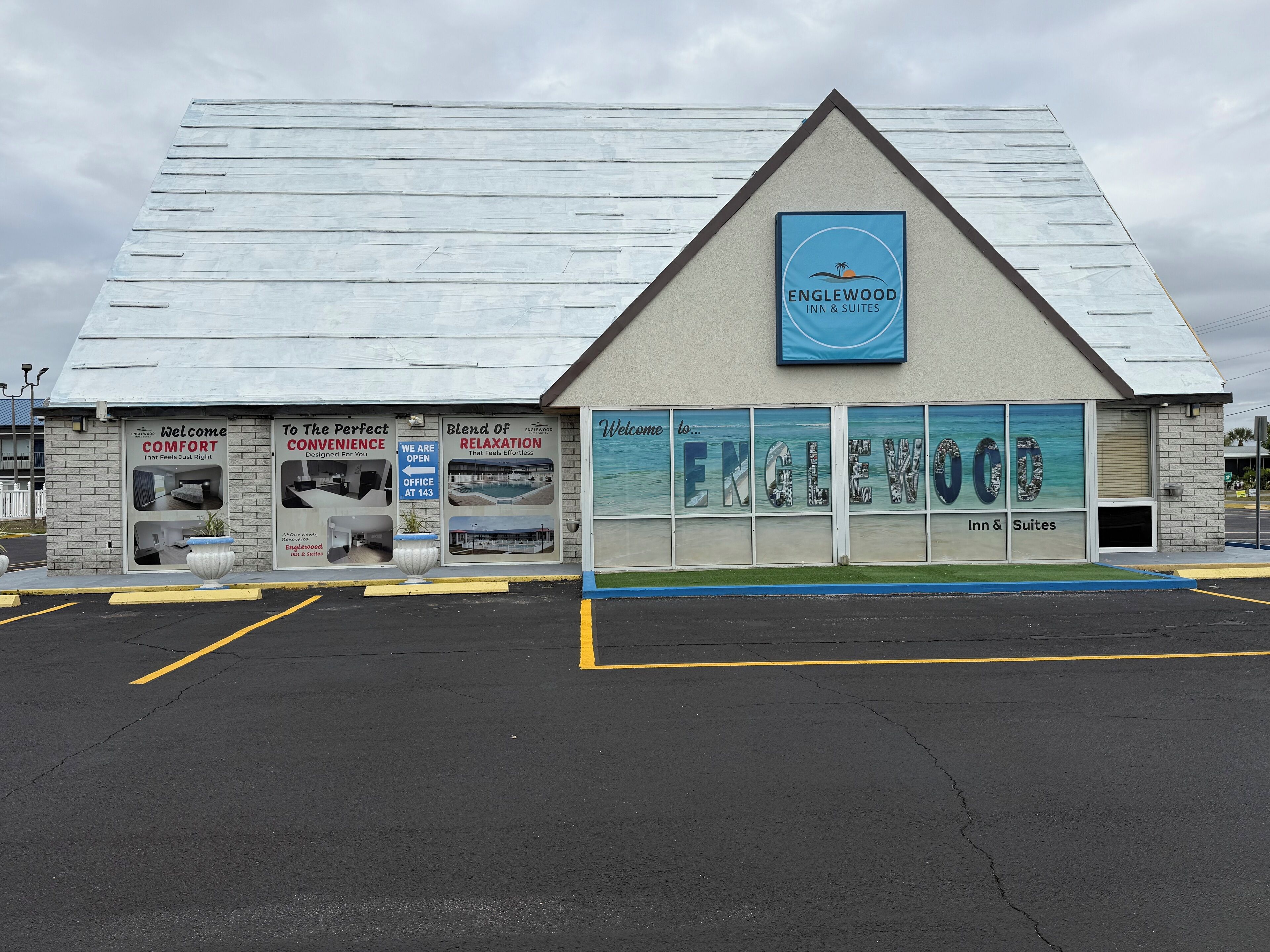 Fachada de la propiedad