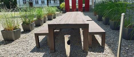 Udendørs spisemuligheder