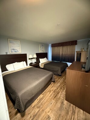 Room, 2 Queen Beds, Non Smoking | Desk, free WiFi