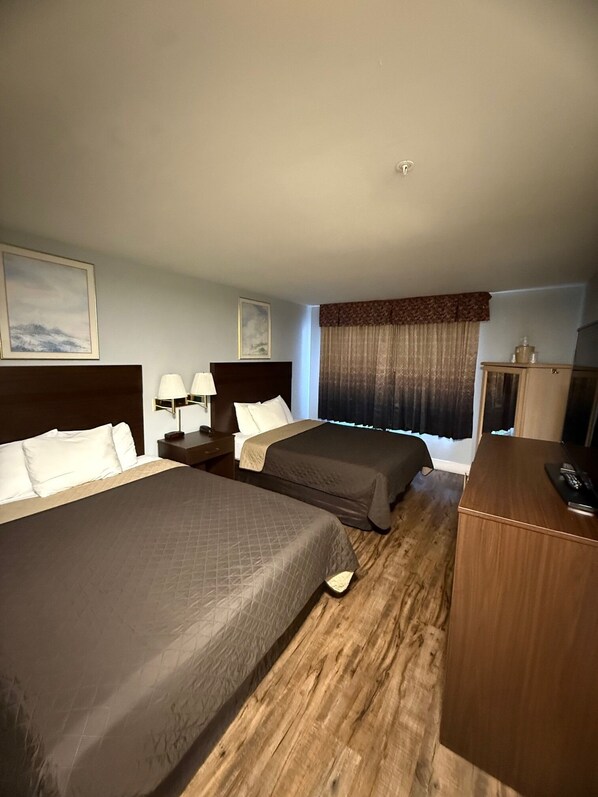 Room, 2 Queen Beds, Non Smoking | Desk, free WiFi