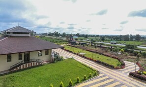 Fachada de la propiedad