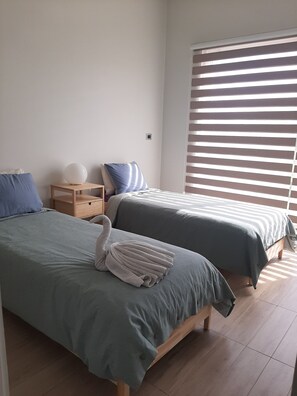 2 bedrooms, WiFi, bed sheets