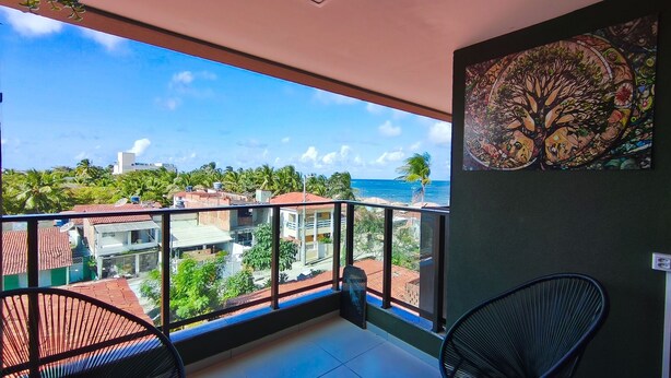 Family Apartment | Balcony - Açores Praia de Tamandaré - À Beira-Mar (Tamandaré)