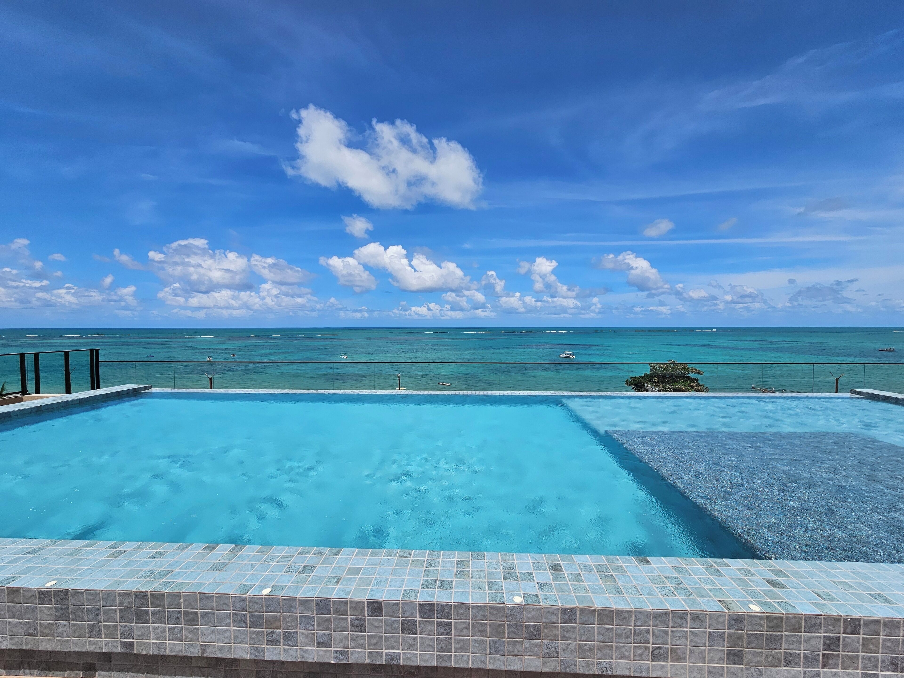 On the beach, white sand