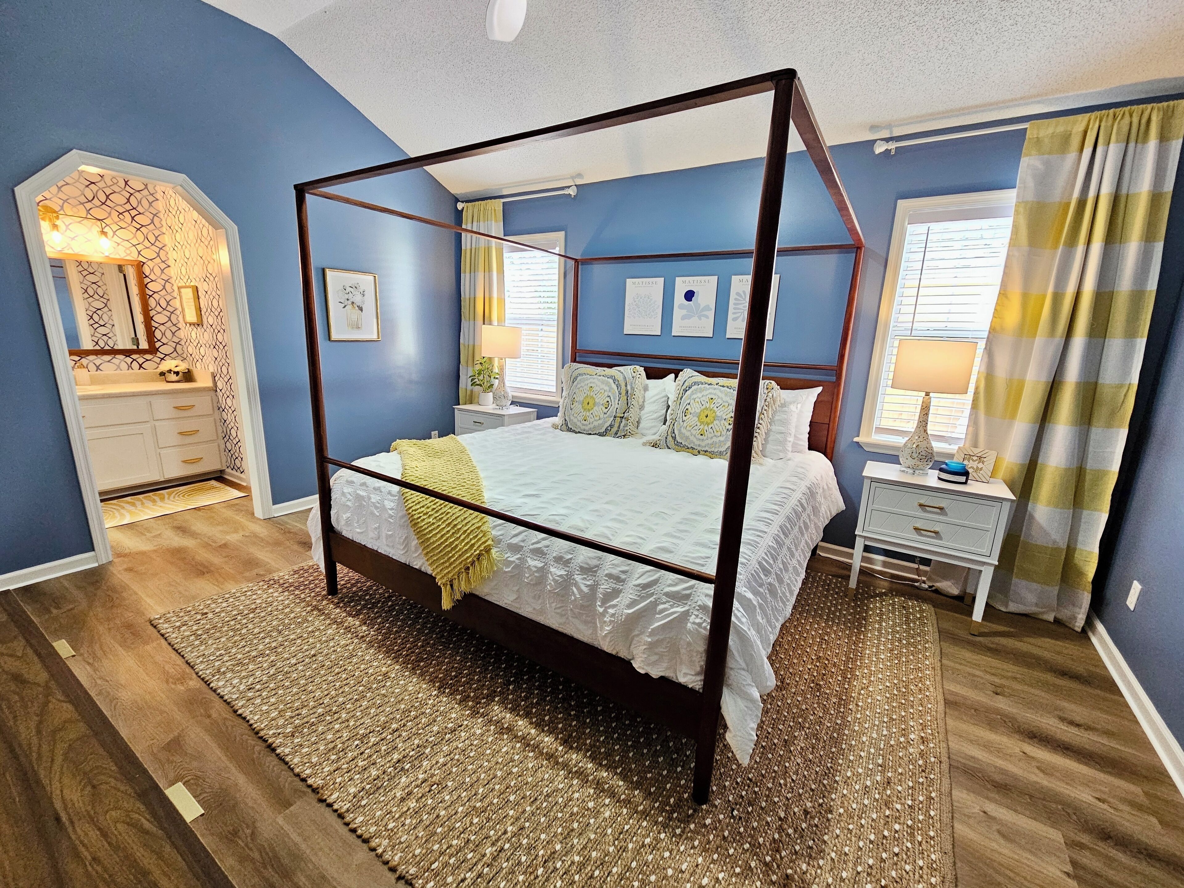 4 bedrooms, iron/ironing board, travel cot, free WiFi