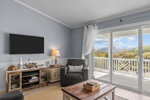 Smart TV - Morning Mist | Ocean Views, Near Beach, Screened Porch (Emerald Isle)
