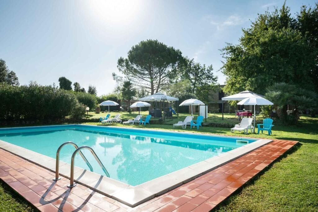 Seasonal outdoor pool