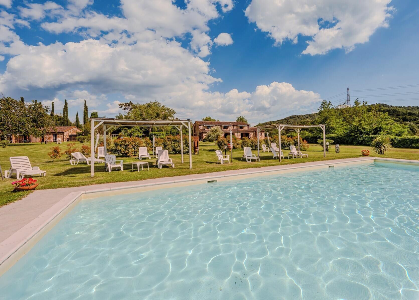 Seasonal outdoor pool