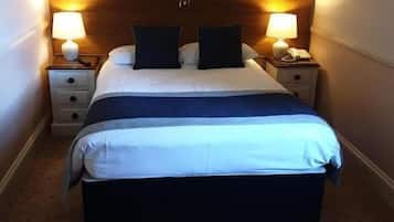 Desk, iron/ironing board, travel cot, free WiFi