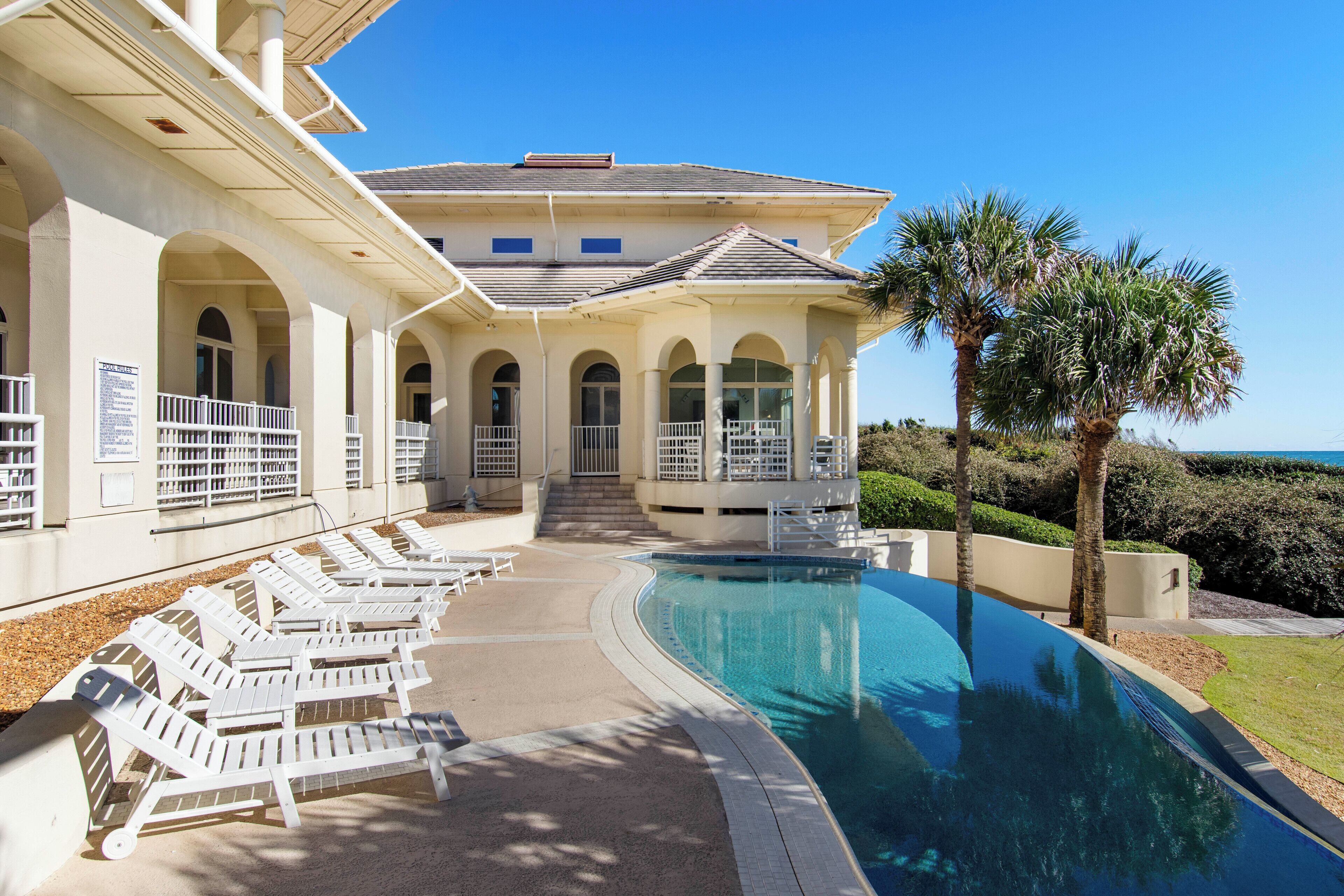 Et oppvarmet basseng