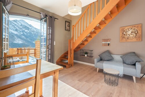 Gite le suyen avec bain nordique et sauna – Vue panoramique sur les Pyrénées