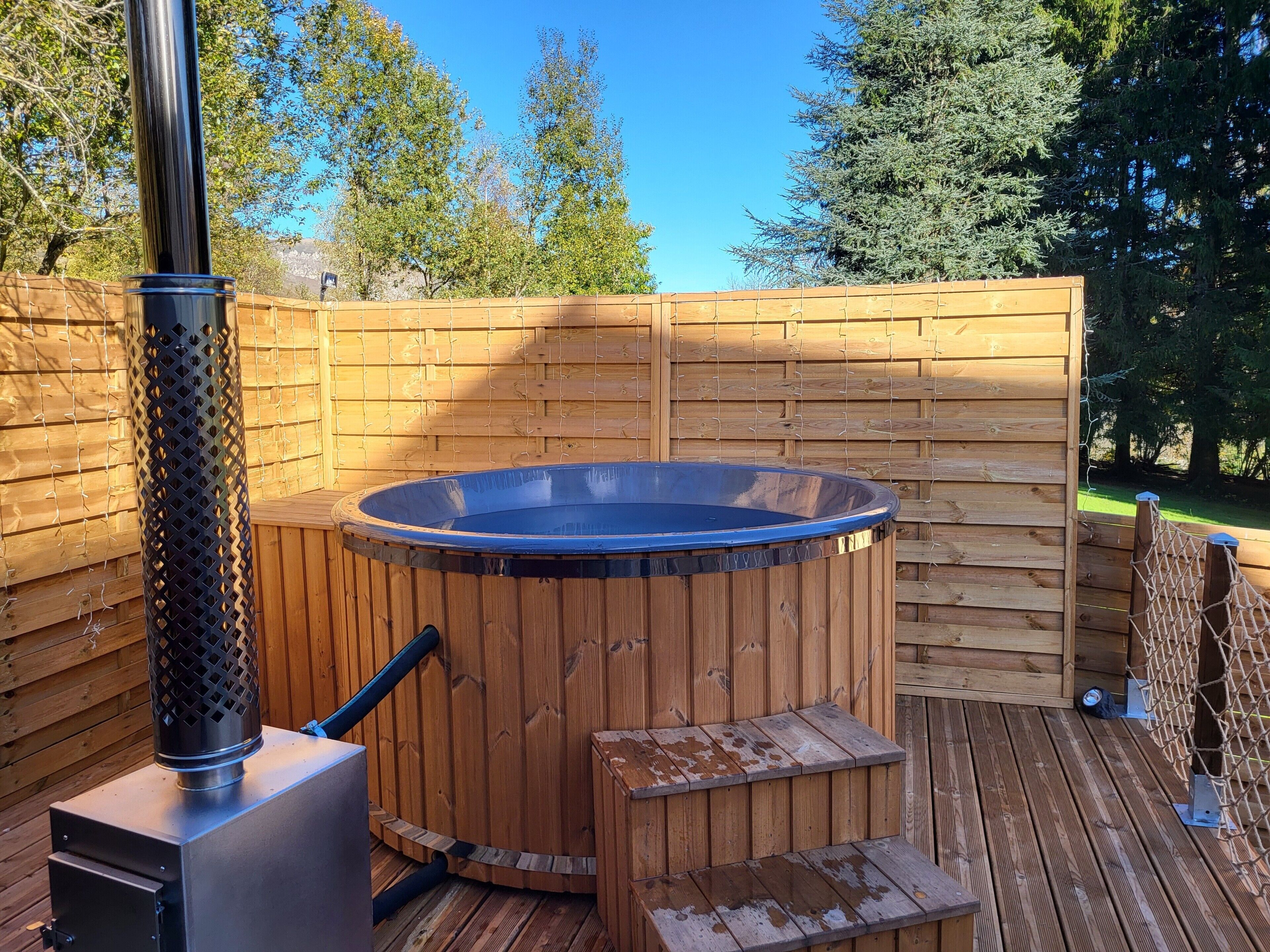 Bain à remous extérieur