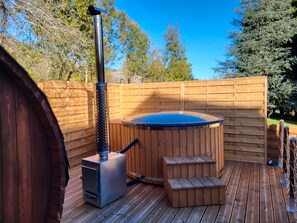 Idromassaggio all'aperto