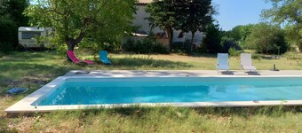 Cottage 'Gîte Harmony' with Private Pool, Wi-Fi and Air Conditioning